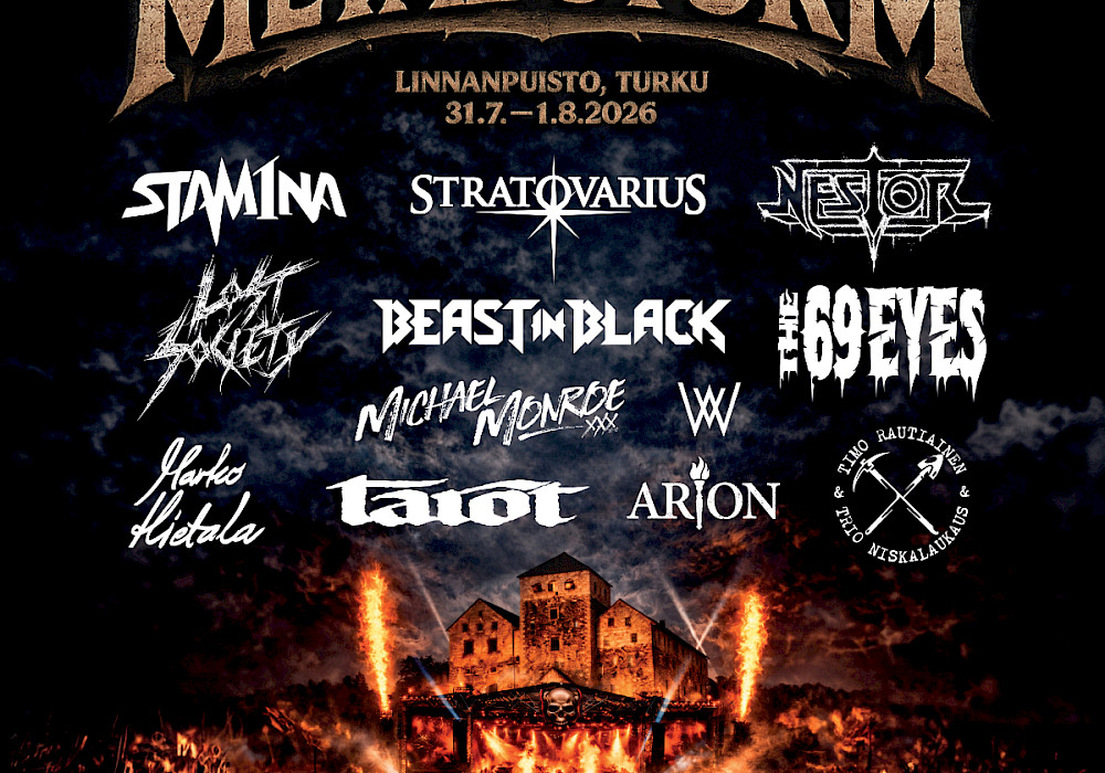 Uusi kansainvälinen metallimusiikin suurfestivaali Turkuun - Baltic Metal Storm!
