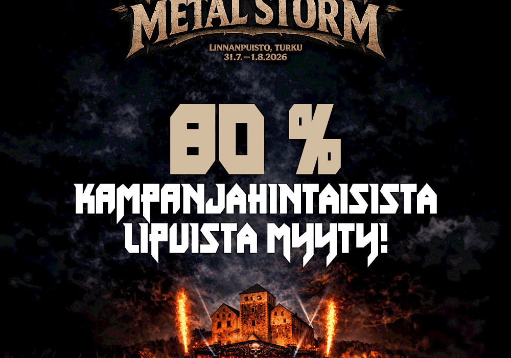 Jo 80% kampanjahintaisista kahden päivän lipuista on myyty!
