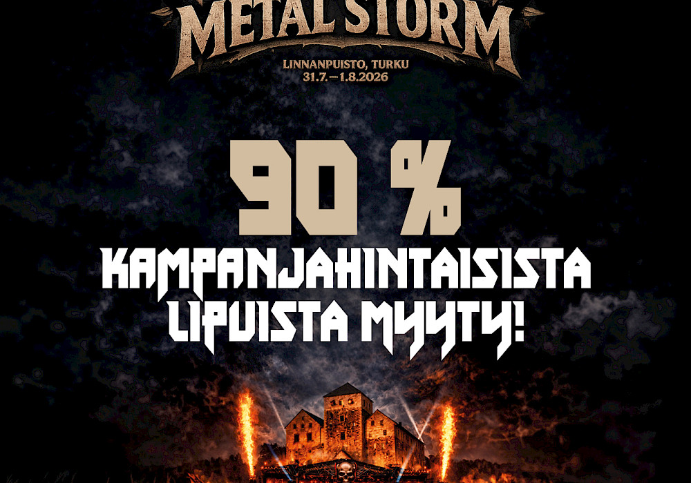 Nyt jo 90 % kampanjahintaisista kahden päivän lipuista on myyty!